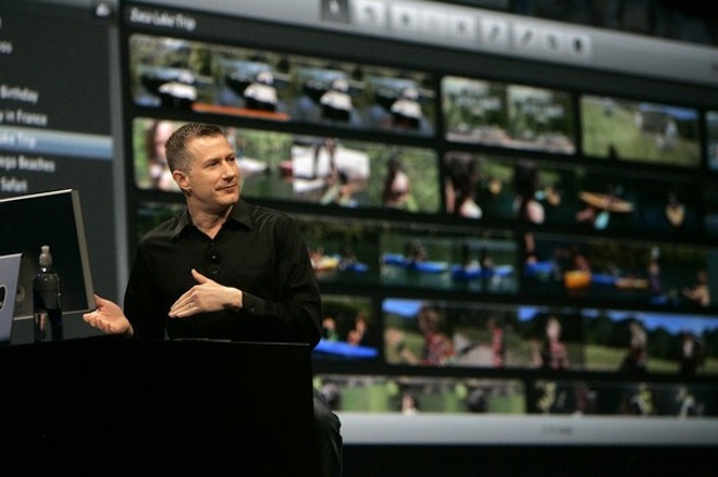 Randy Ubillos, chief architect for video applications, Apple - and his main passion in life: iMovie.