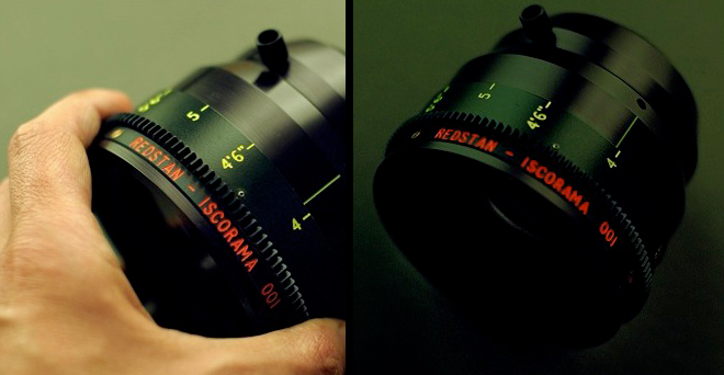 REDSTAN Iscorama 001 anamorphic lens