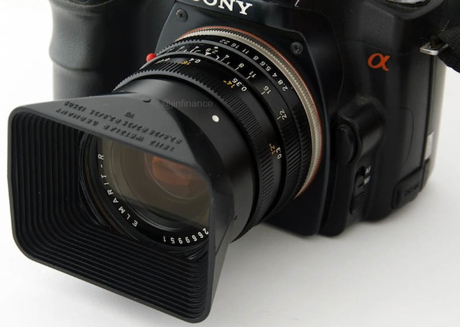 Sony Alpha Leica R Adapter by JIN Finance