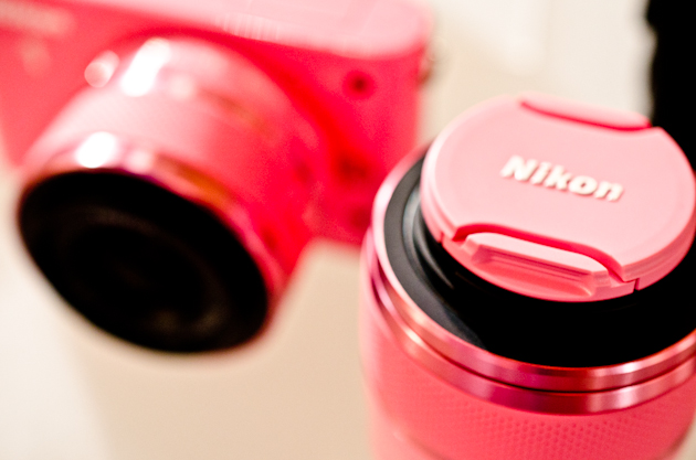 Nikon J1 in pink