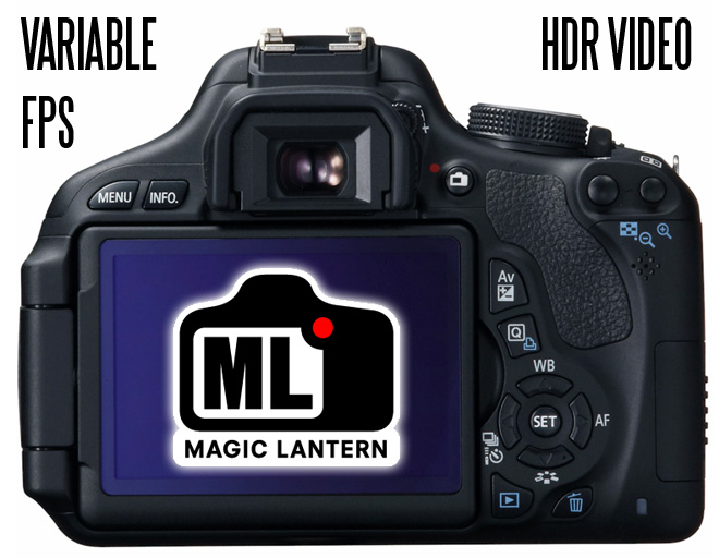 Canon 600D and Magic Lantern - HDR Video and Variable Frame Rates
