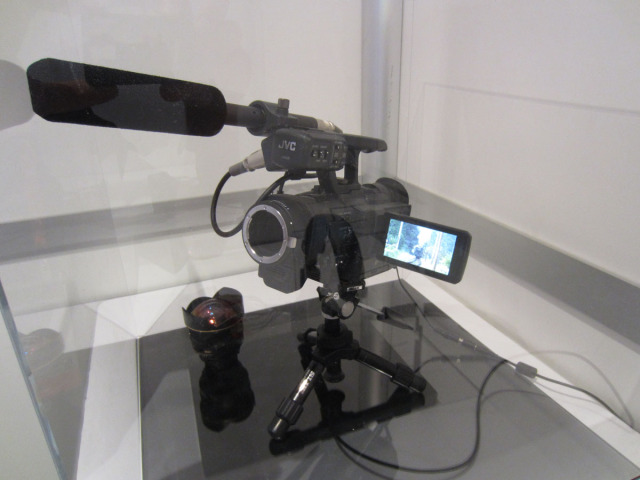 JVC 4K interchangeable lens camera