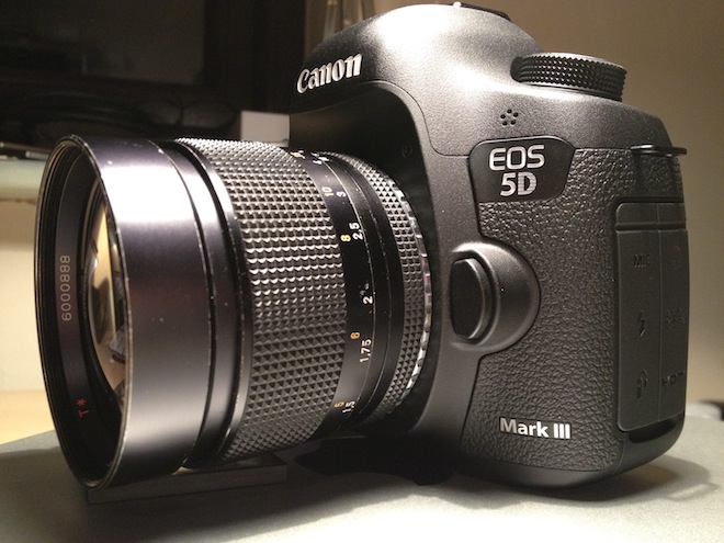 5D Mark III with Contax Zeiss 85mm F1.4