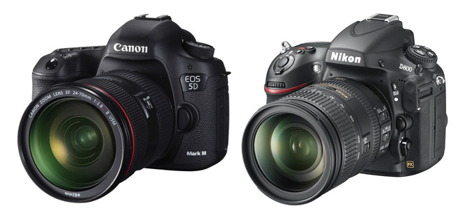 Canon 5D Mark III vs Nikon D800 video mode