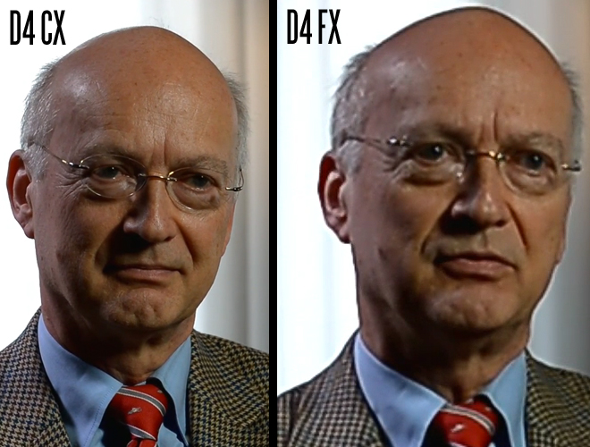 Nikon D4 CX vs FX