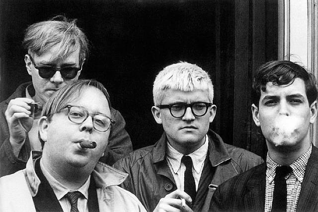 David Hockney (middle)