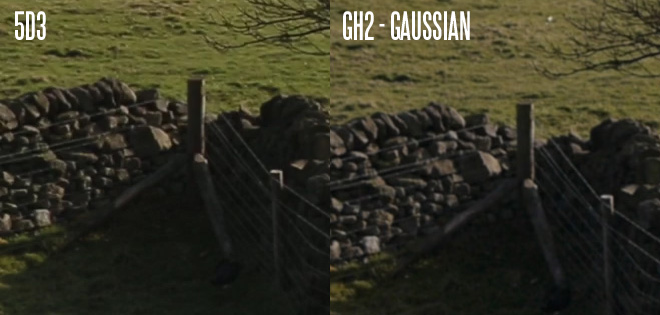 5D Mark III vs GH2 - gaussian blur