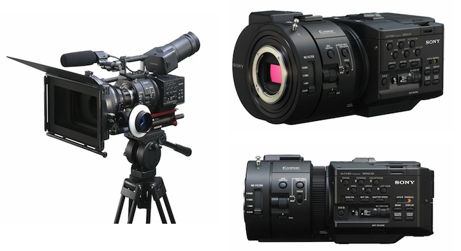 Sony NEX FS700 4K ready digital cinema camera
