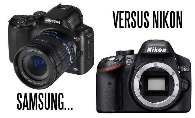Samsung NX20 vs Nikon D3200