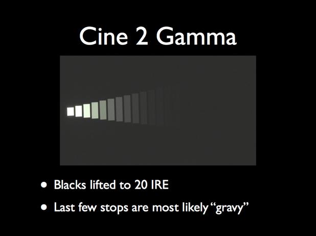 FS700 dynamic range test