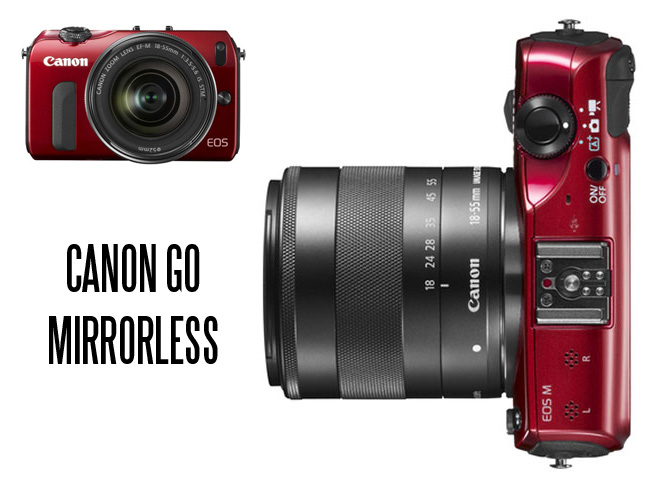 Canon EOS M - Canon go mirrorless