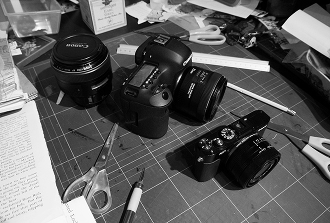 Canon 5D Mark III and Sony RX1