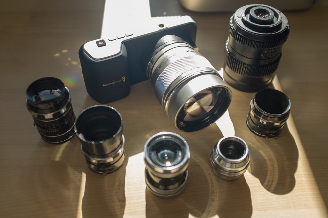Blackmagic Pocket Cinema Camera and c-mount lenses