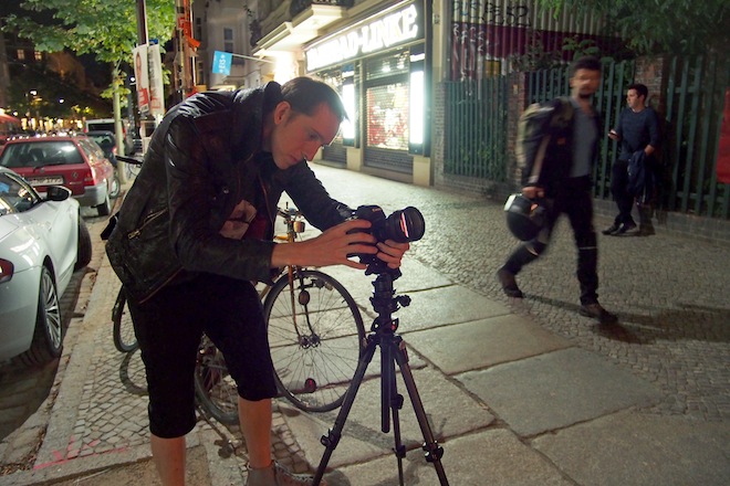 Andrew Reid shooting with the SLR Magic anamorphic prototype lens V3