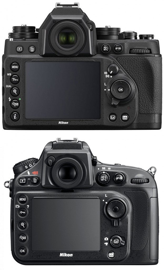 Nikon Df vs D800