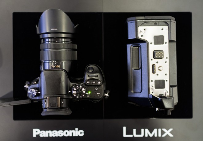 Panasonic GH4 and external HD-SDI XLR unit