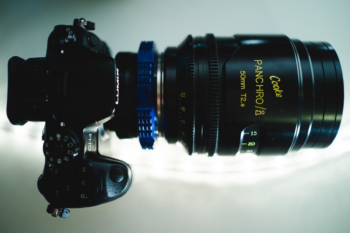 GH4 with Cooke cinema lens