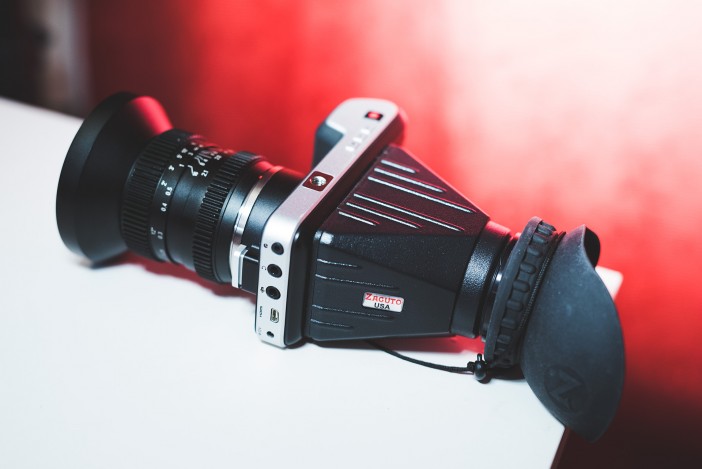 SLR Magic 10mm T2.1 and Zacuto Z-Finder for the BMPCC