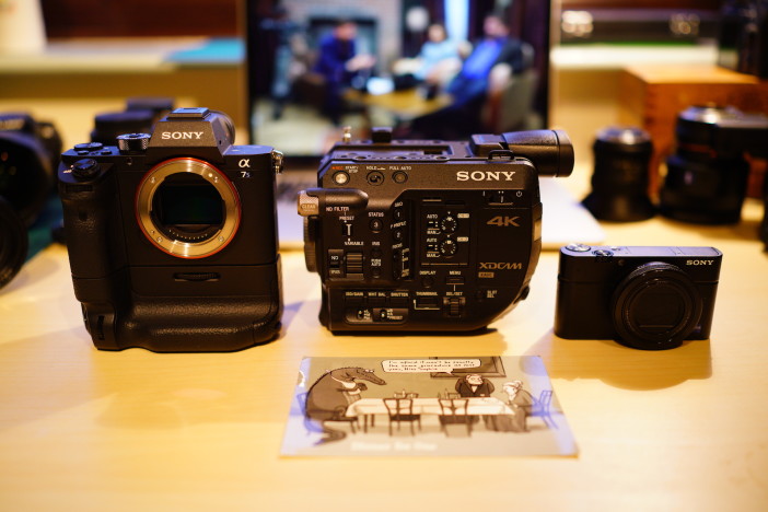 Sony FS5 size comparison