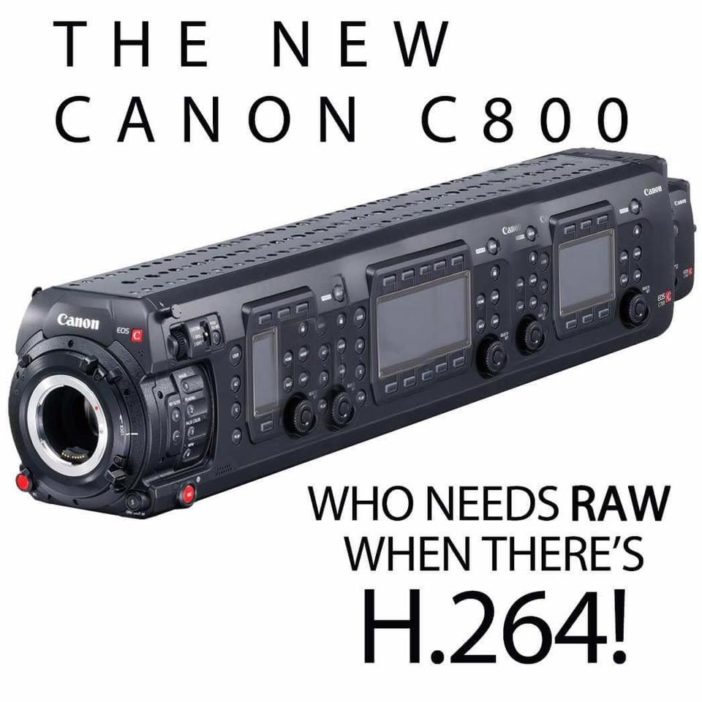 Canon C700 parody