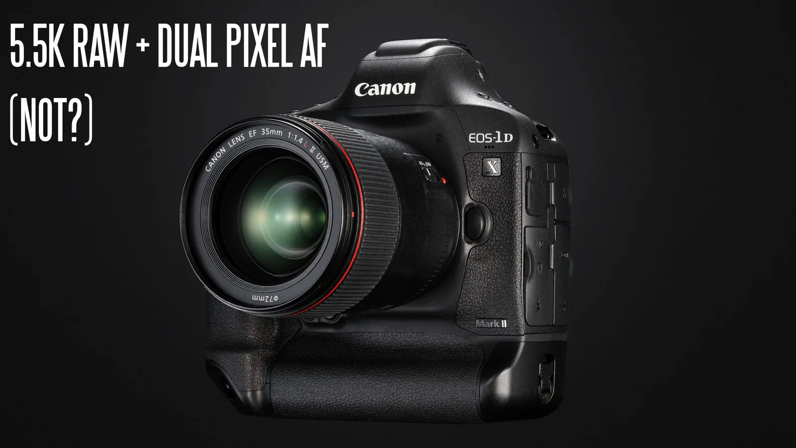 1D X Mark III RAW autofocus limitations