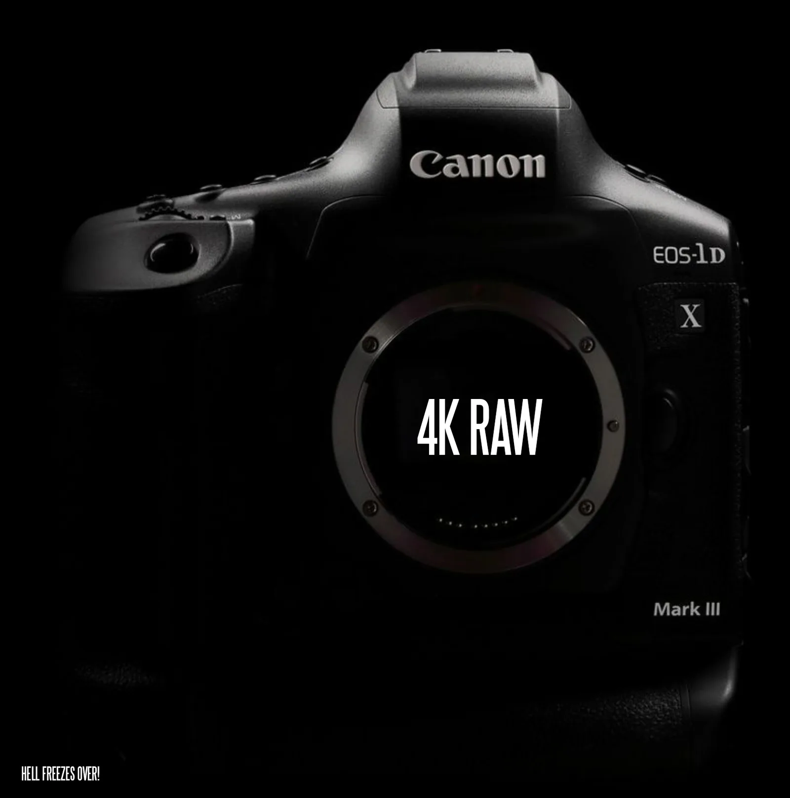 Canon 1D X Mark III gets 4k RAW