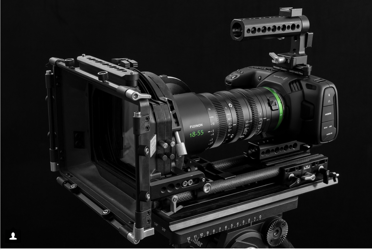 blackmagic pocket 4k fuji lens