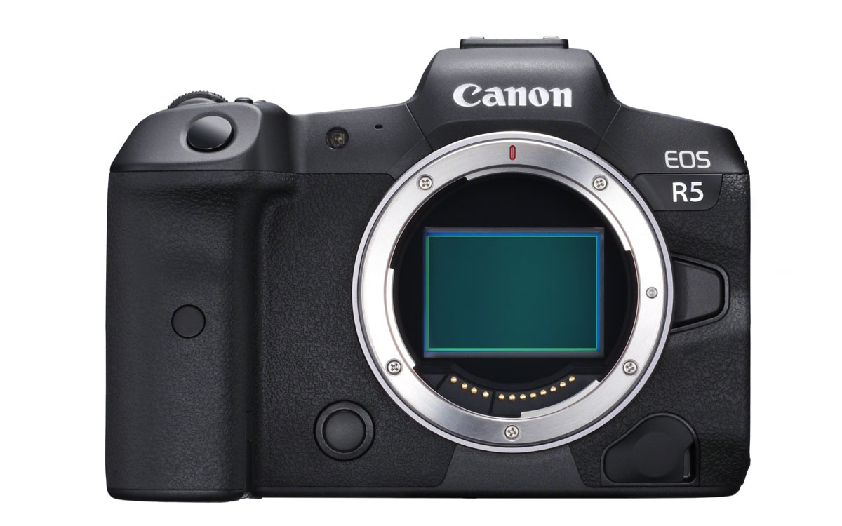 Canon EOS R5 full frame mirrorless camera with 8K video