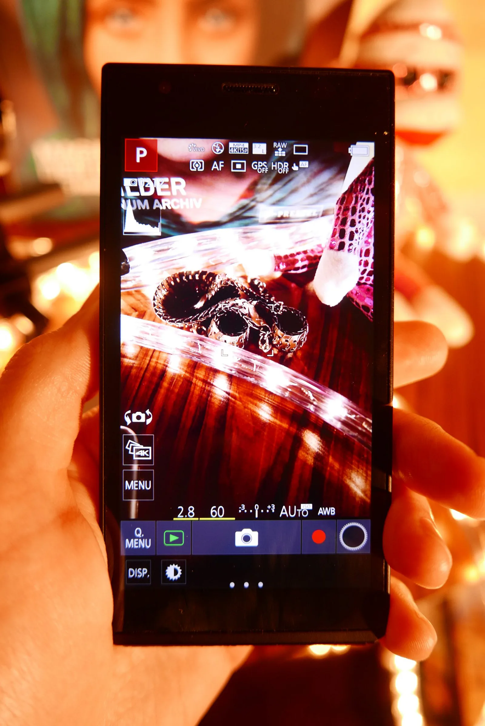 The camera user interface is generally very solid on the CM1 and responsive