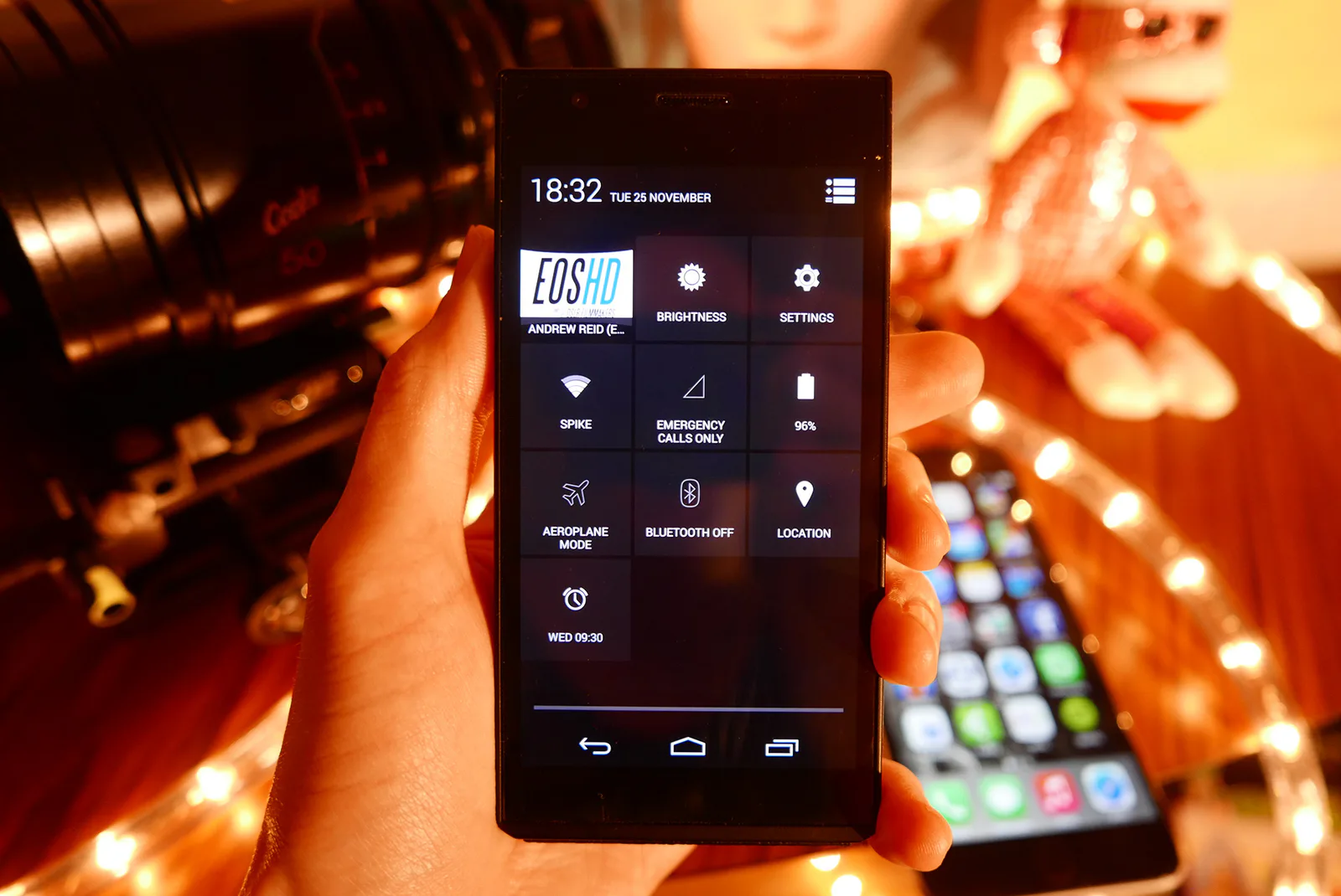 Android options on the CM1