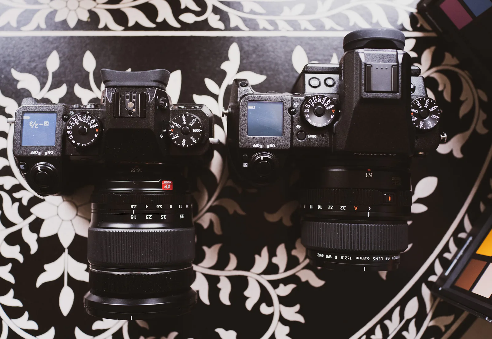 Fujifilm GFX 50S and X-H1