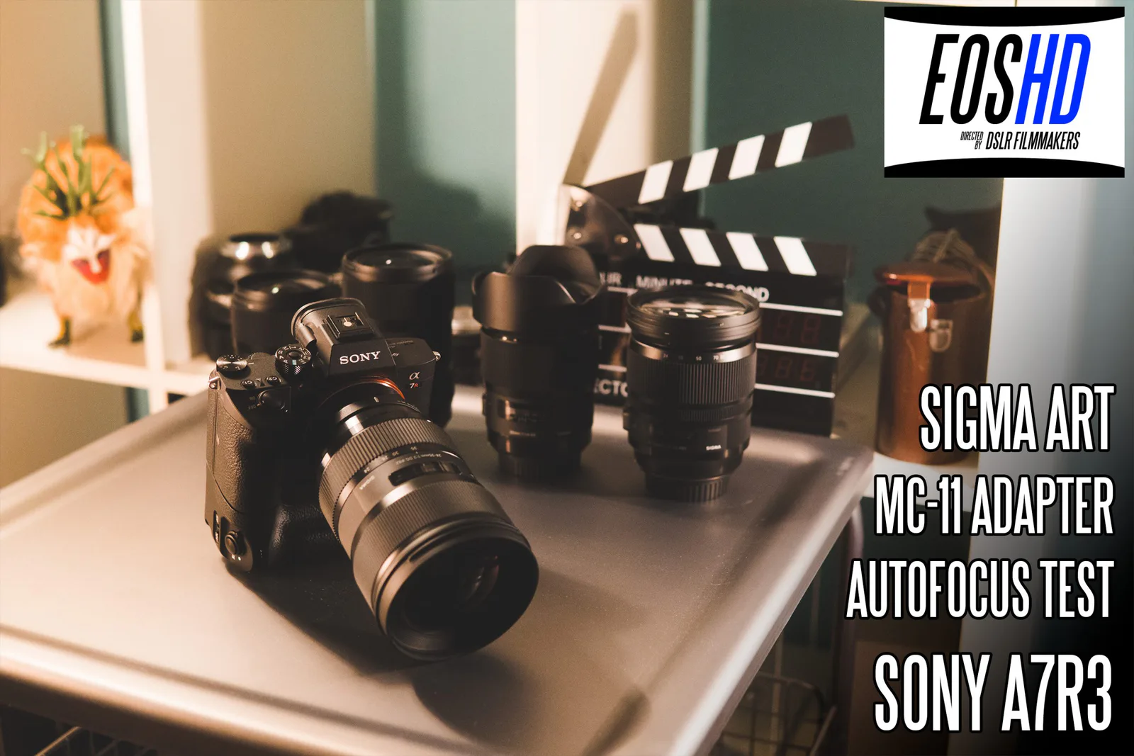 EOSHD Sigma ART lens autofocus test - MC-11 Adapter, Sony A7R III