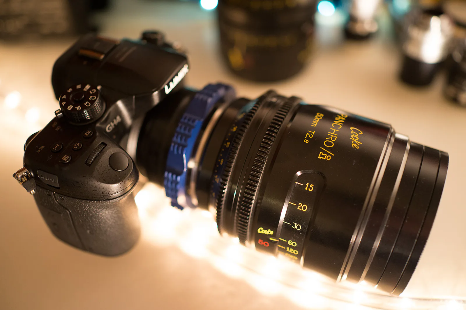 GH4 Cooke PL lens
