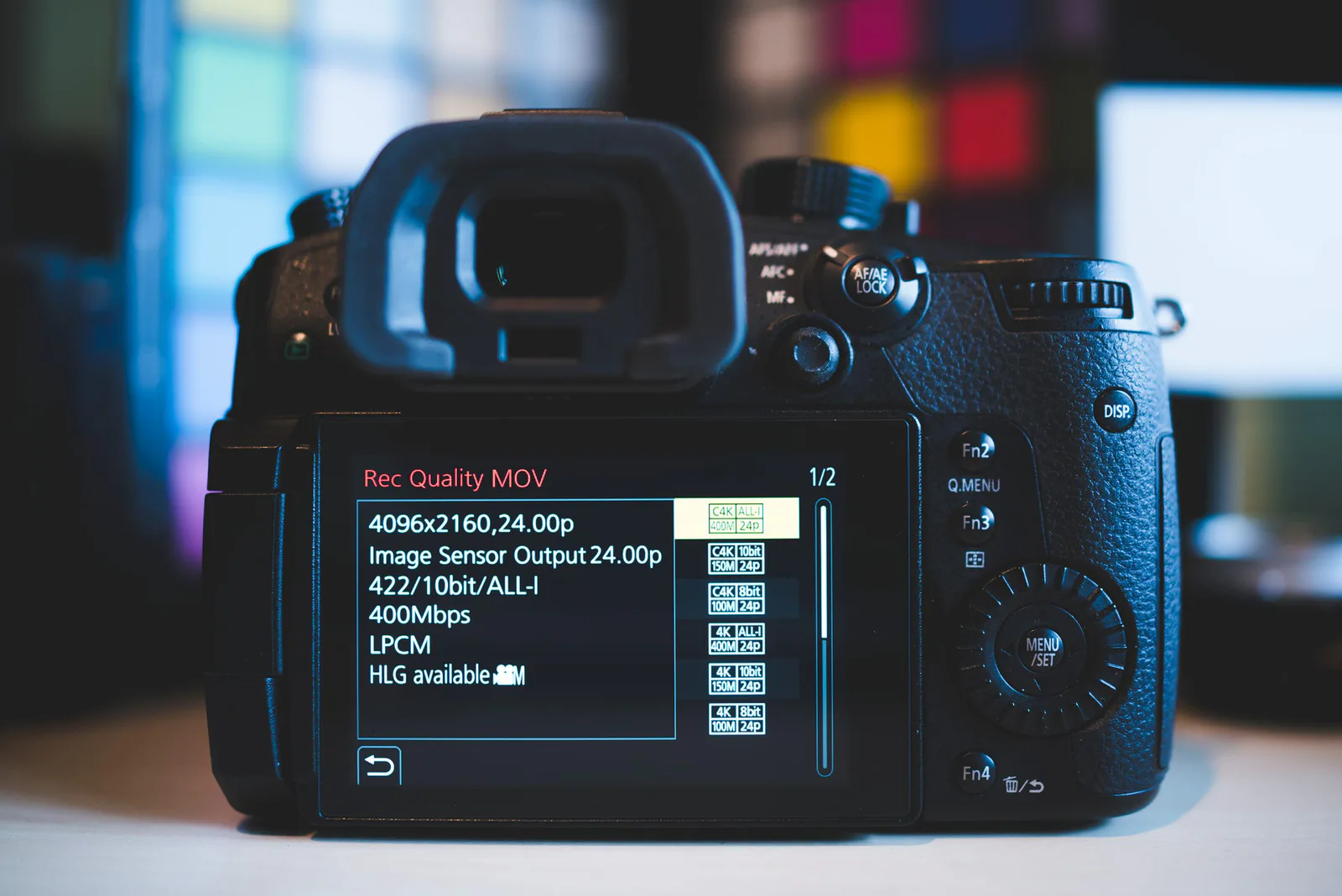 400mbit ALL-I, GH5