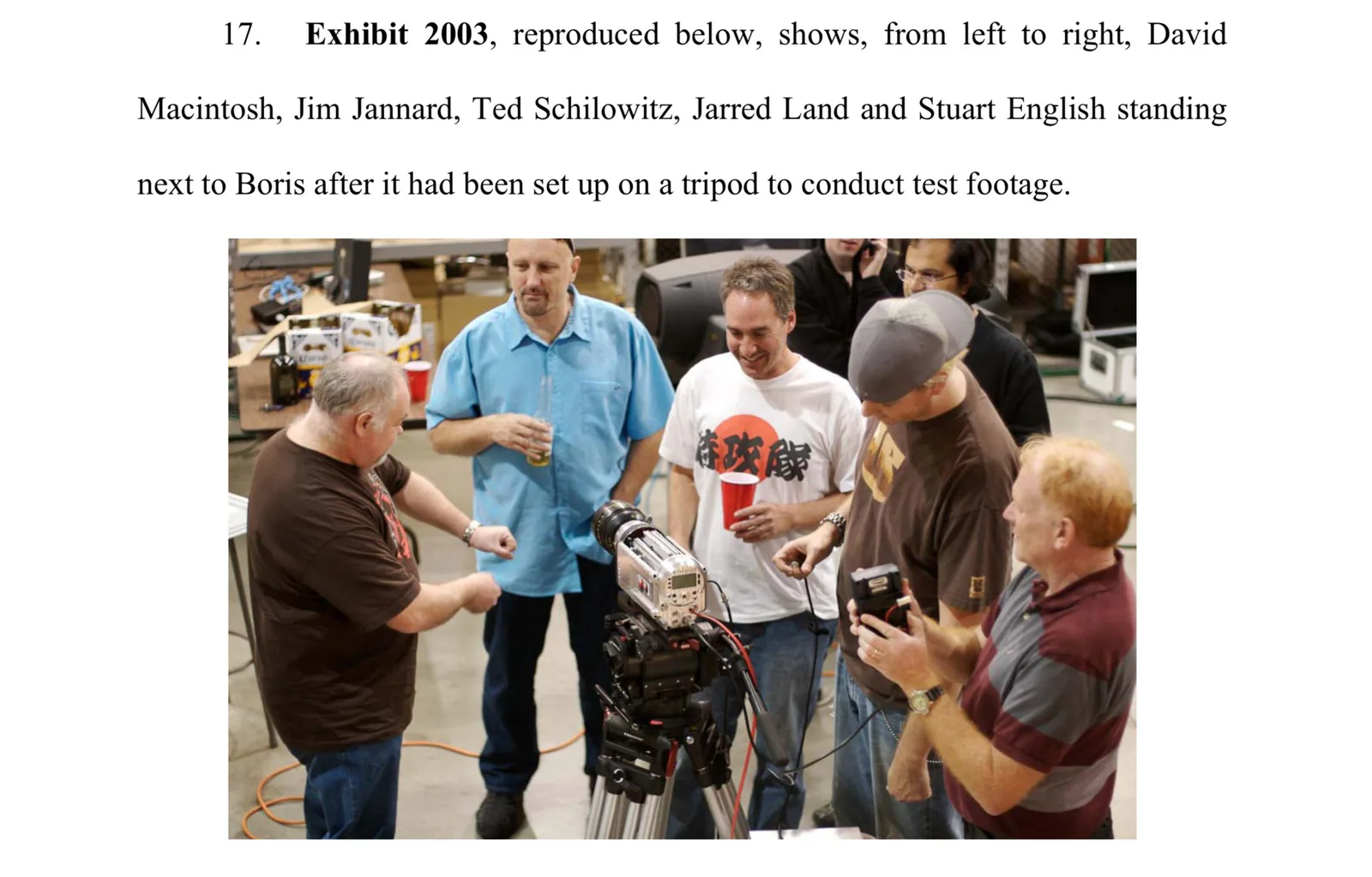RED patent exhibit 2003