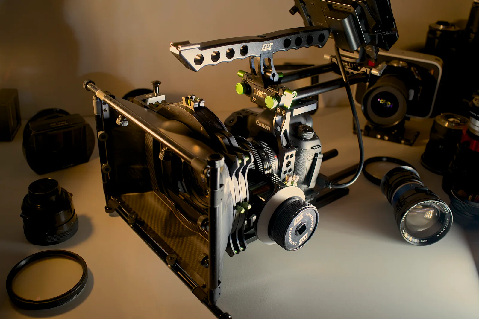 5D Mark III raw video rig