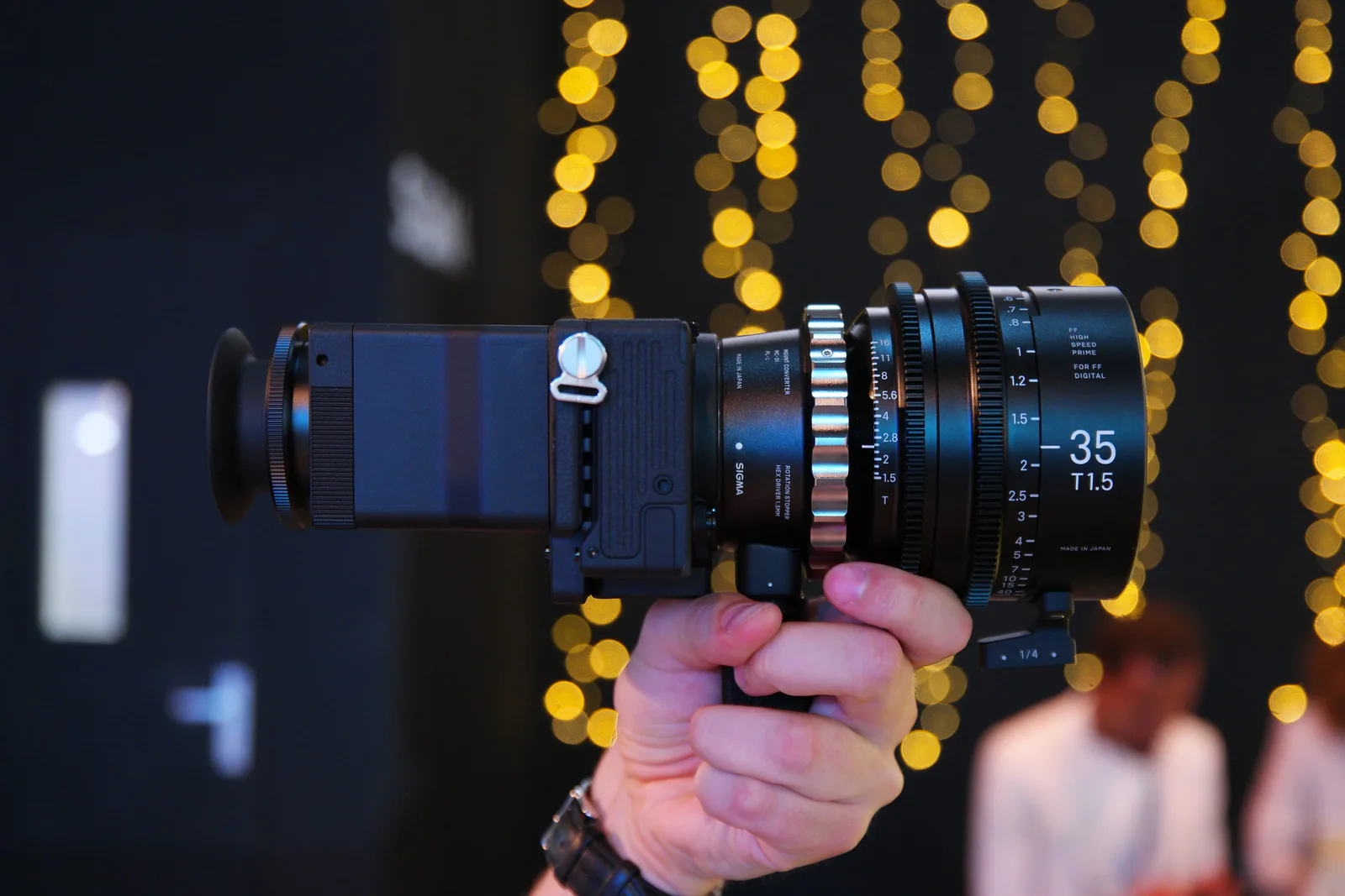 Sigma Fp with 35mm T1.5 Cine Lens