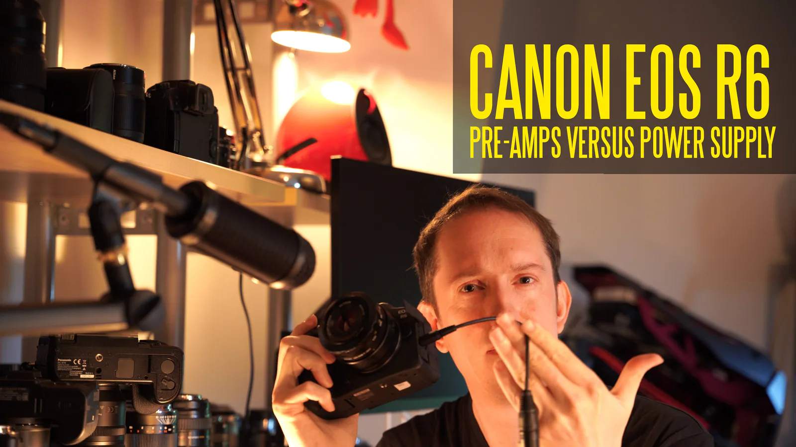 Canon EOS R6 pre-amp problem