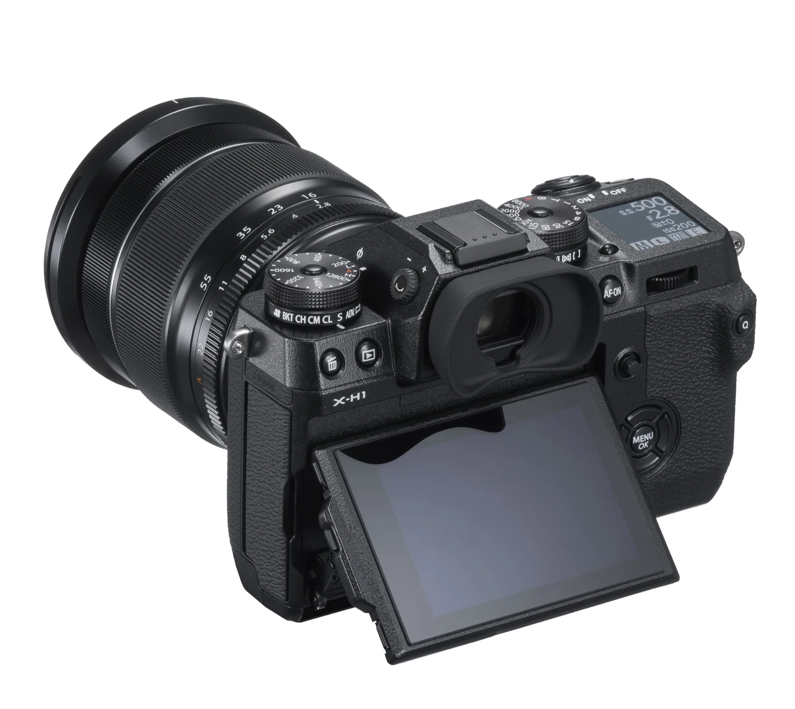 Fuji X-H1 hybrid mirrorless camera for video and stills
