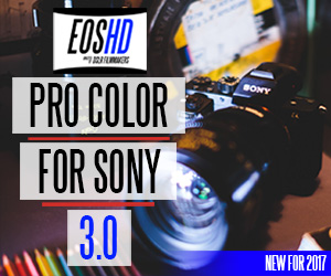 EOSHD Pro Color 3.0 for Sony cameras