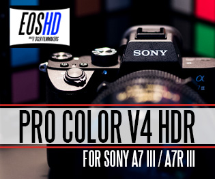 EOSHD Pro Color V4 HDR for Sony cameras