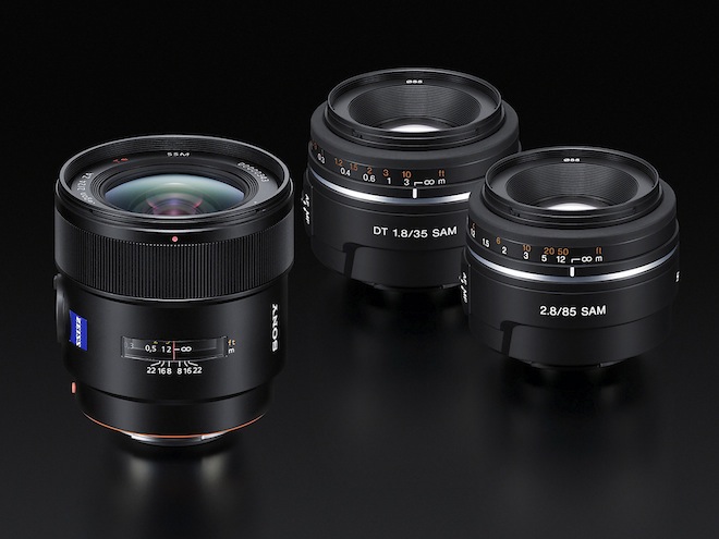 Sony A77 lenses