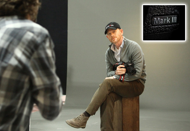 Ron Howard - 5D Mark III coming soon?