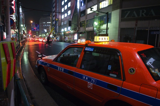 Tokyo taxi