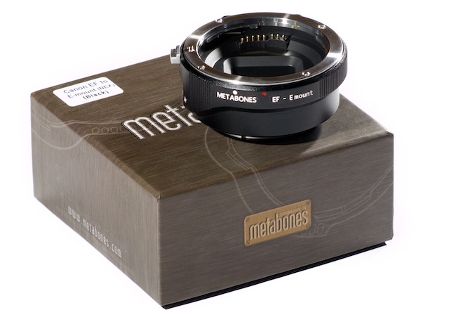 Metabones NEX FS100 - Canon EF mount adapter