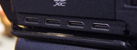 HMQ10 HDMI ports