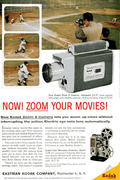 Kodak movie camera