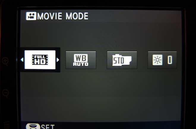 Fuji X Pro 1 movie mode
