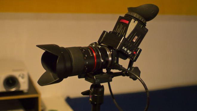 NEX 5N and Zacuto EVF