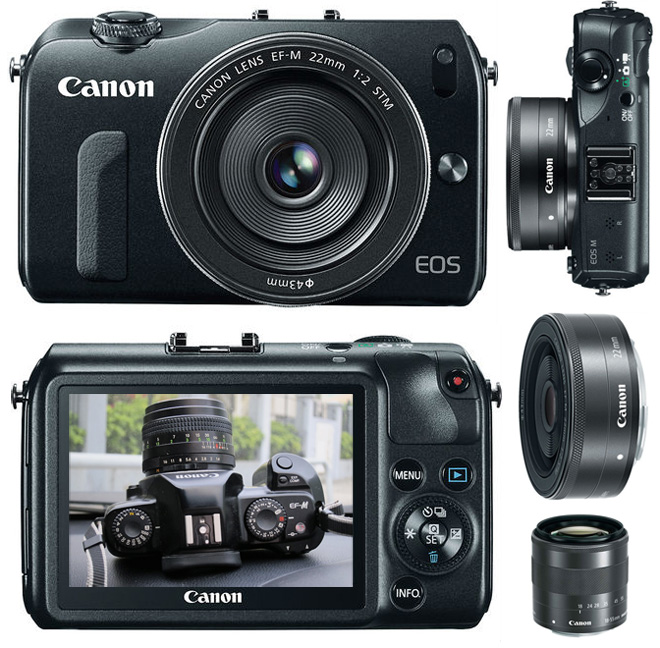 Canon EOS-M mirrorless unveiled - Return of the EF-M system 